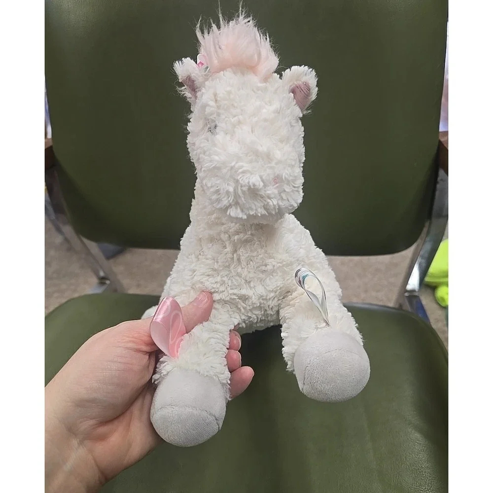 Mary Meyer Taggies Painted White Pony Sensory Soft Plush Stuffed Animal‎ Toy
